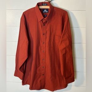 STAFFORD MEN’S DRESS SHIRT SZ 17